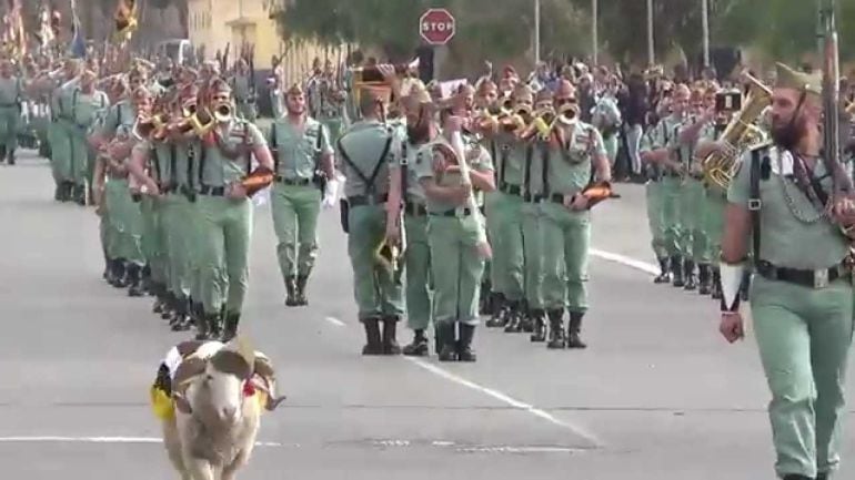 Desfile de la Legión.