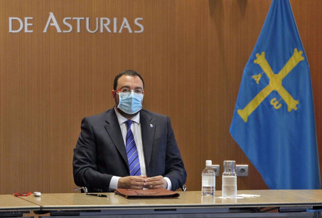 Adrián Barbón, presidente del Principado.