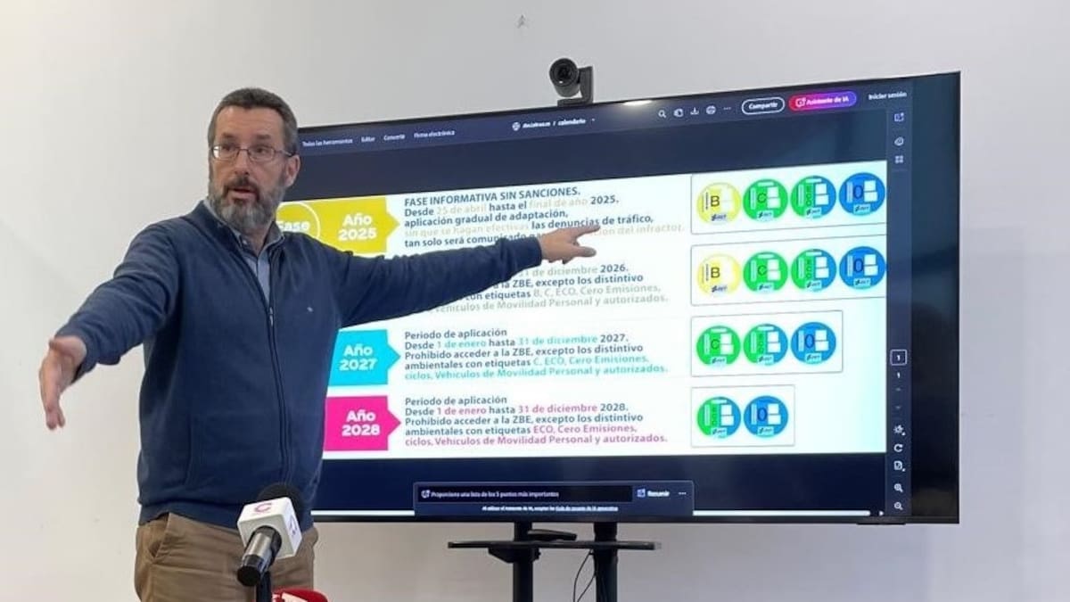 La Línea amplía hasta el 1 de febrero el periodo sin sanciones de la Zona de Bajas Emisiones