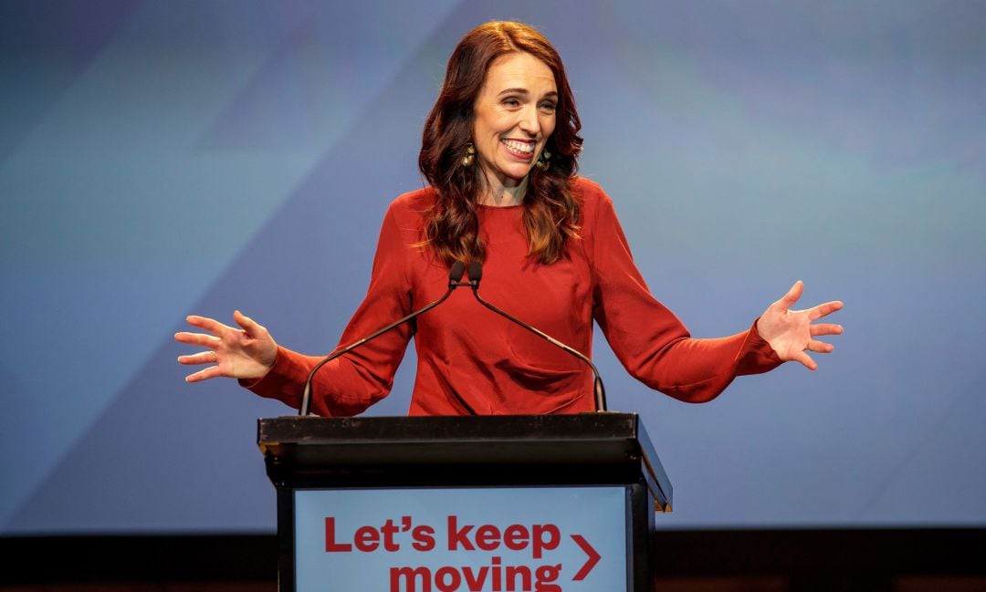 La primera ministra de Nueva Zelanda, Jacinda Ardern.