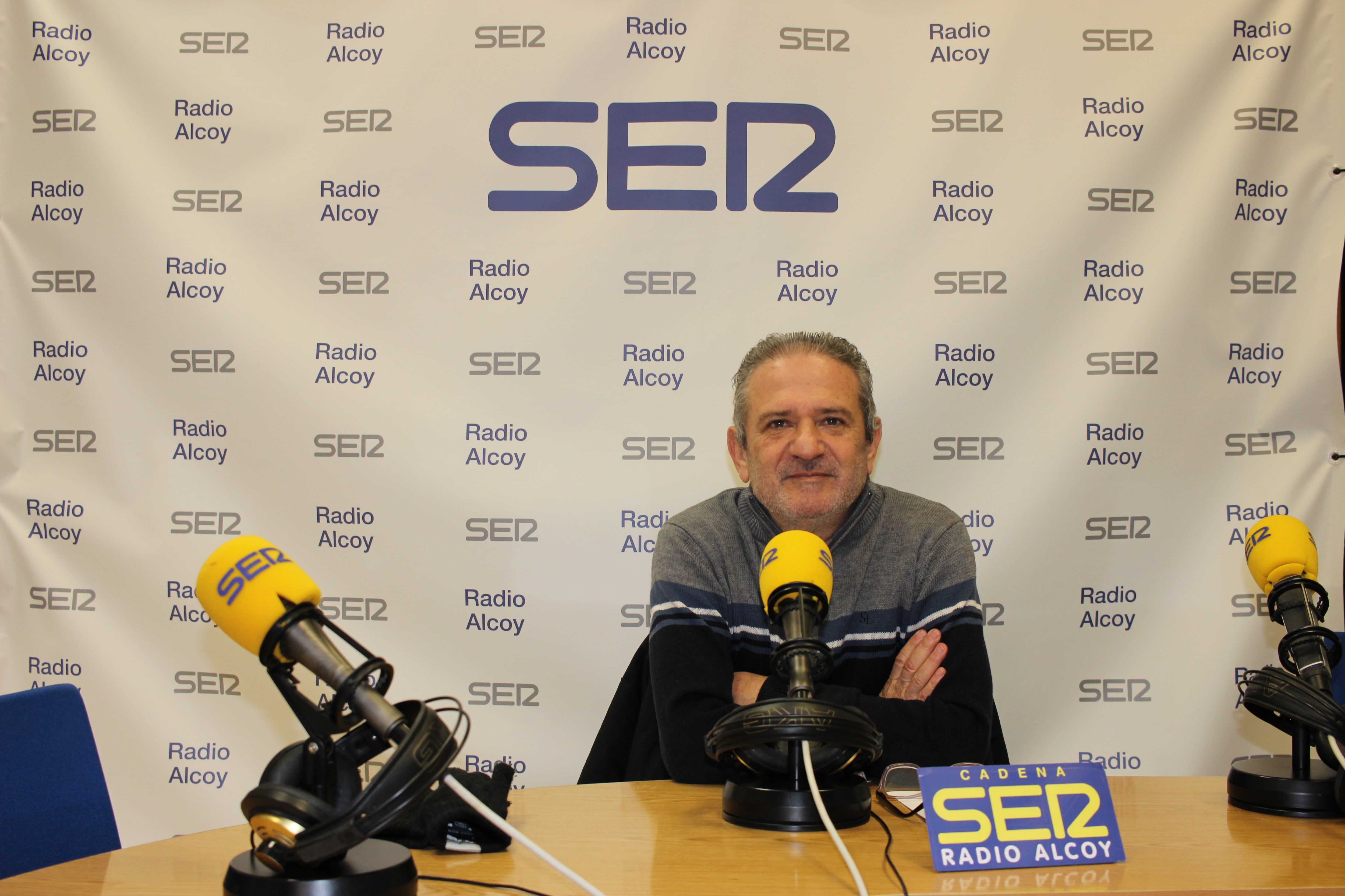 Sergi Rodríguez en Radio Alcoy