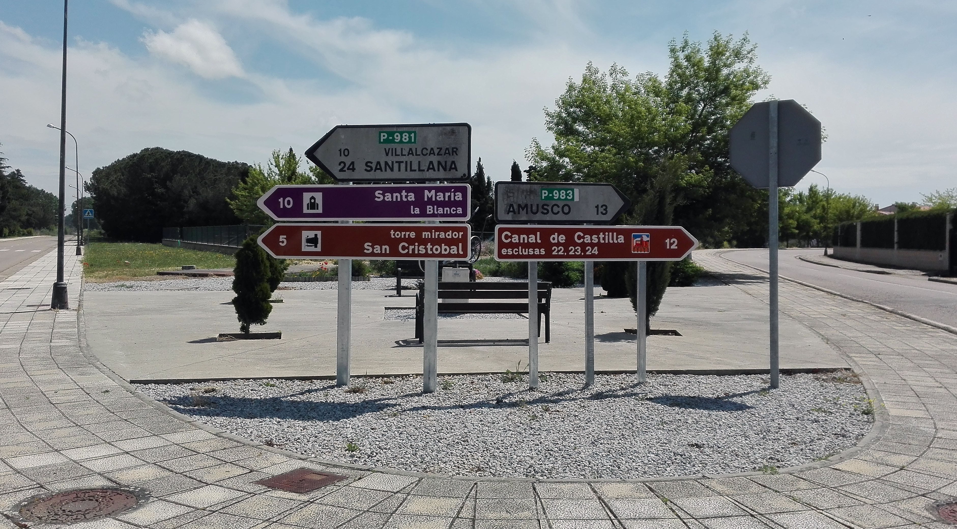 Señales turísticas