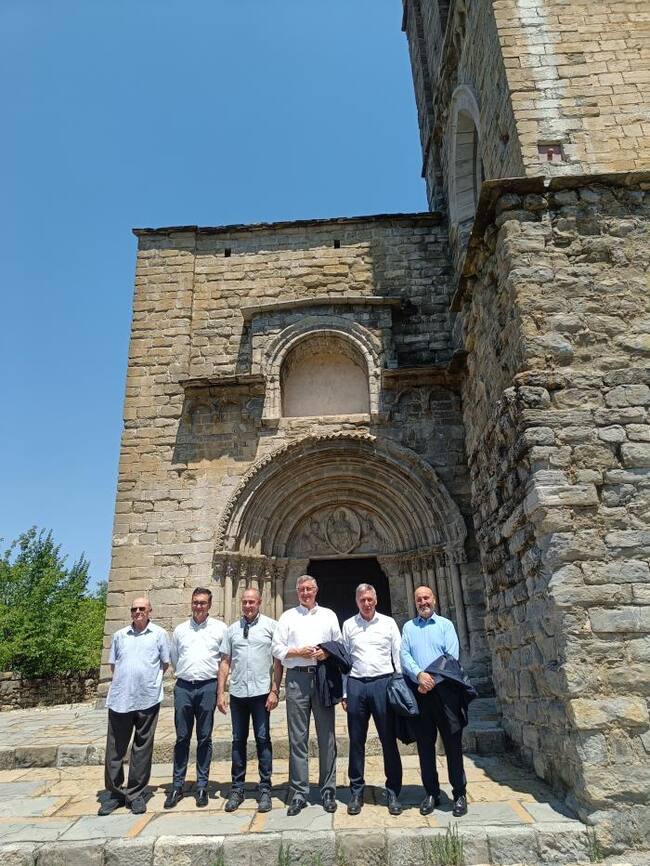 Un momento de la visita a Montañana Medieval. Foto: DGA