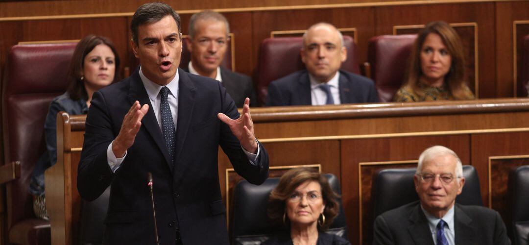 El presidente del Gobierno en fucniones, Pedro Sánchez 