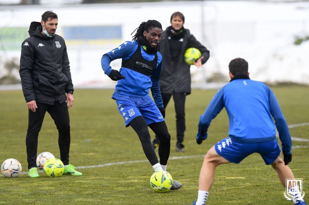 Entrenamiento del Alcorcón