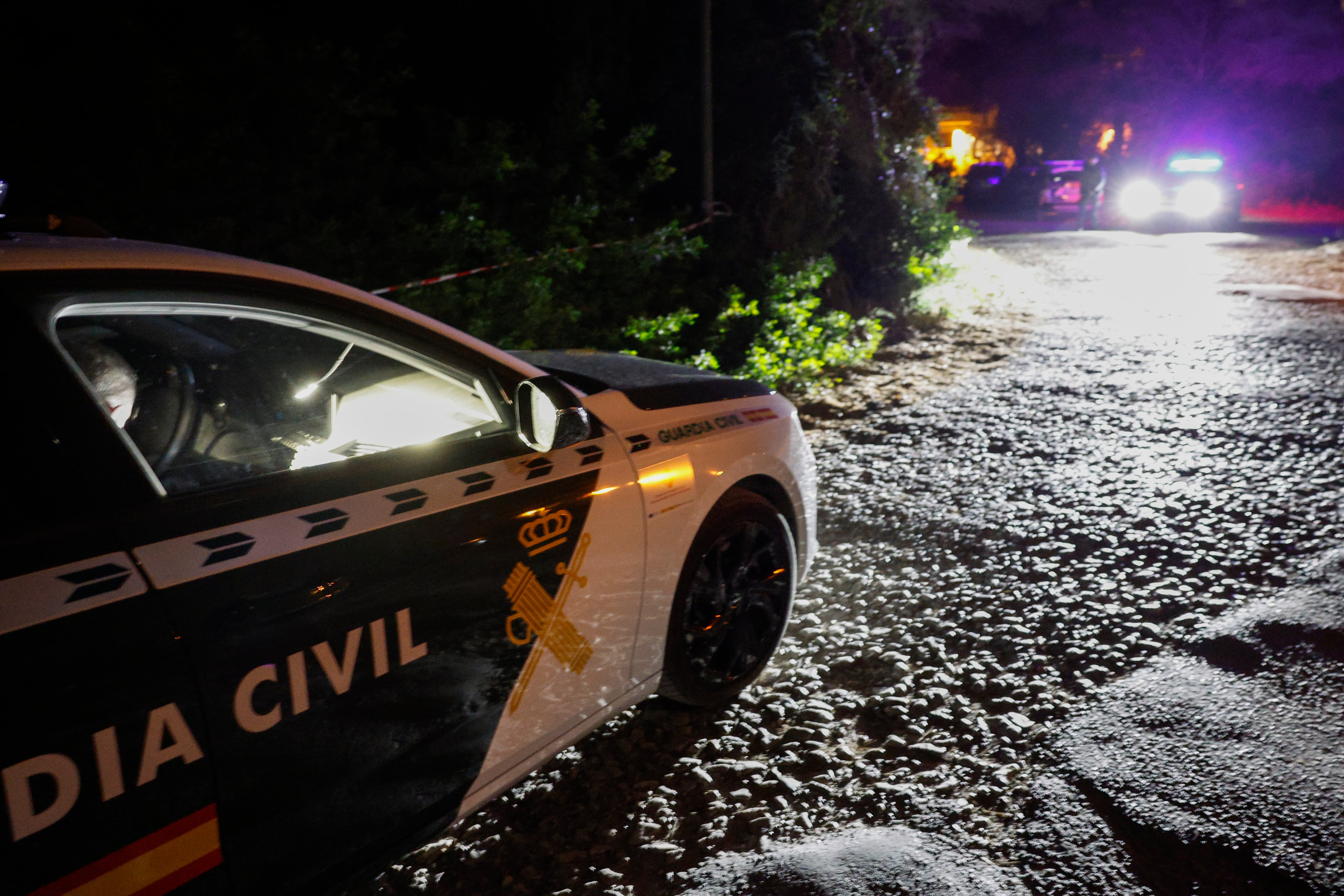 Imagen de un coche de la Guardia Civil.