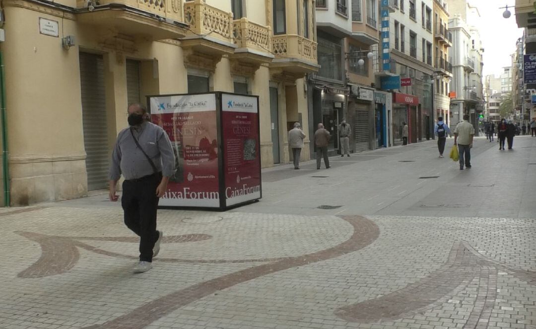 Corredora y Plaza de Baix peatonalizadas