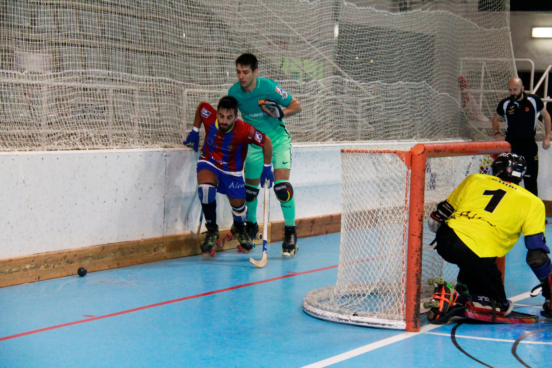 Ferran Formatgé, en un partido anterior frente al Barça