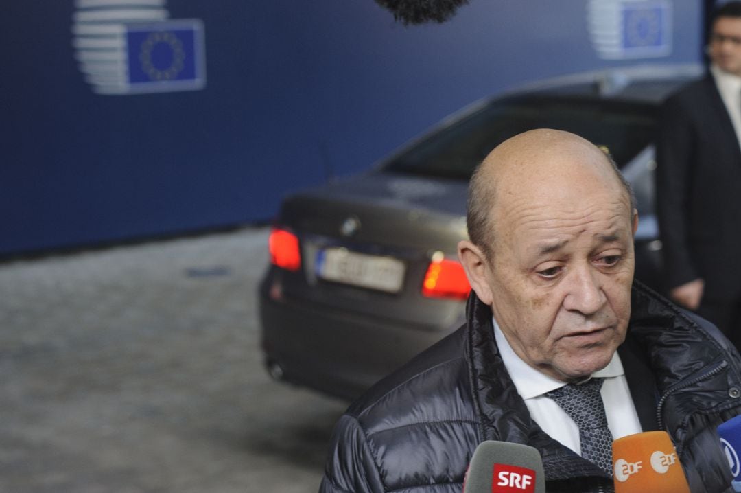 Jean-Yves Le Drian, ministro de Exteriores de Francia, ha pedido la liberación del buque.