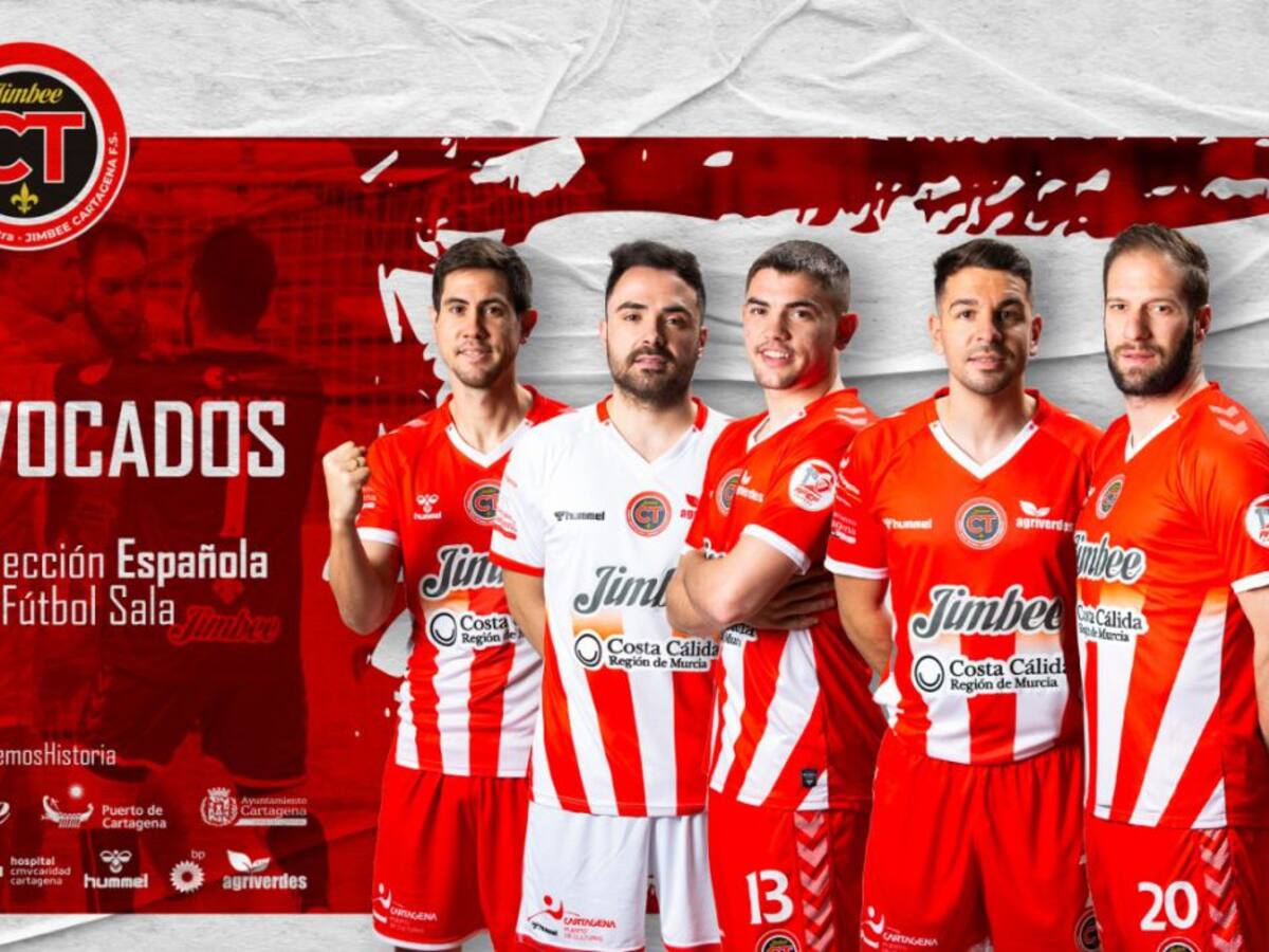 Cinco jugadores del Jimbee convocados con la Selección Española