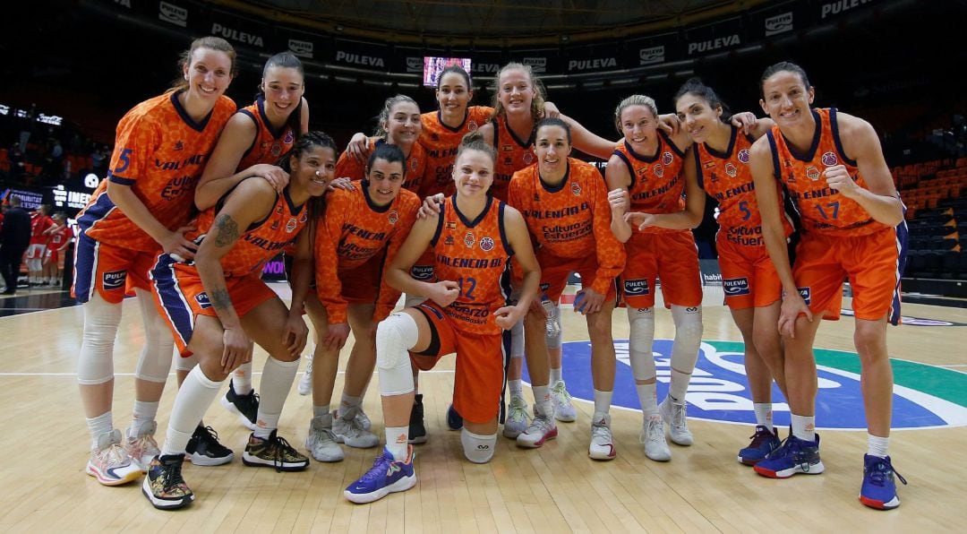 Plantilla Valencia Basket femenino