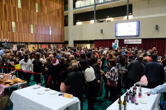 El ágora del campus María Zambrano en la inauguración del Otoño Enológico