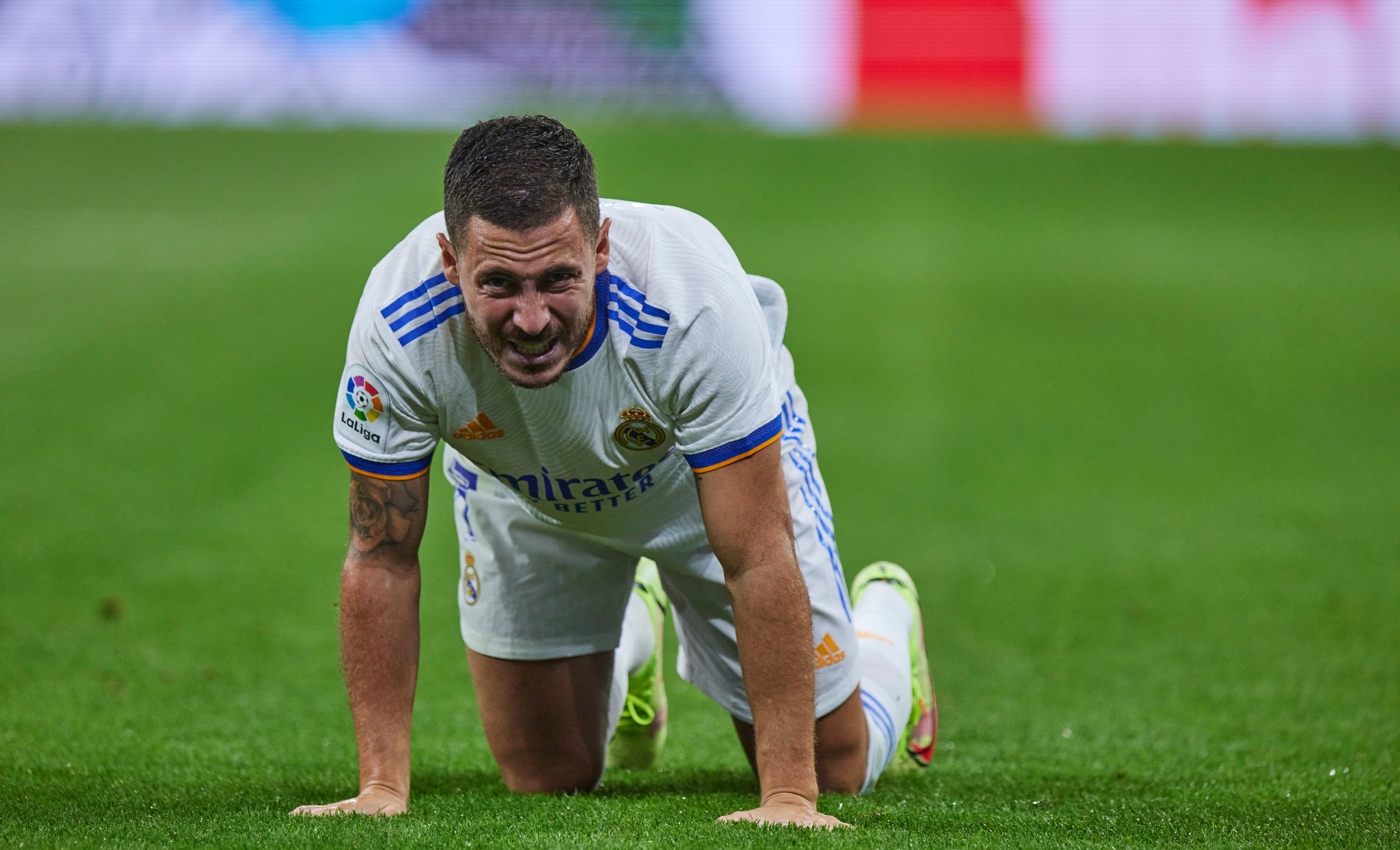 Eden Hazard en su etapa como jugador del Real Madrid