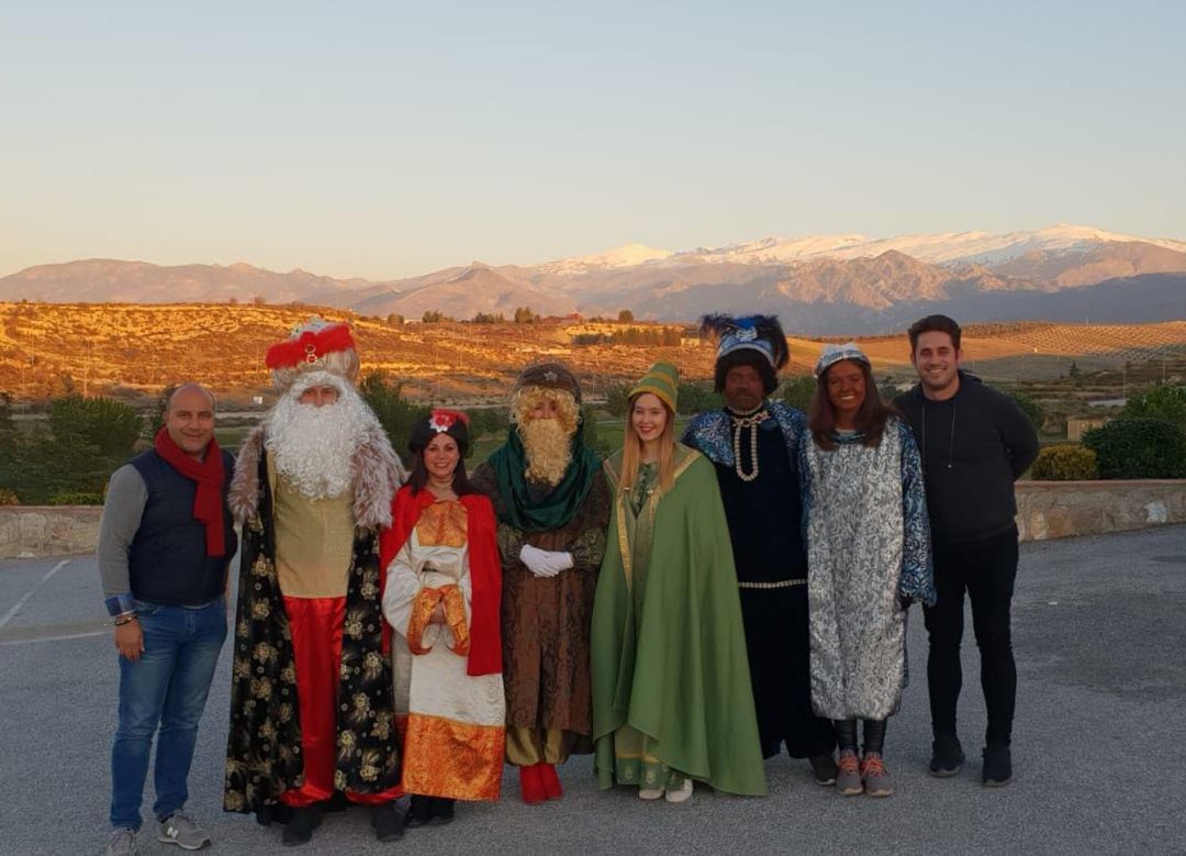 Imagen de archivo de la llegada de los Reyes Magos a Otura (Granada)