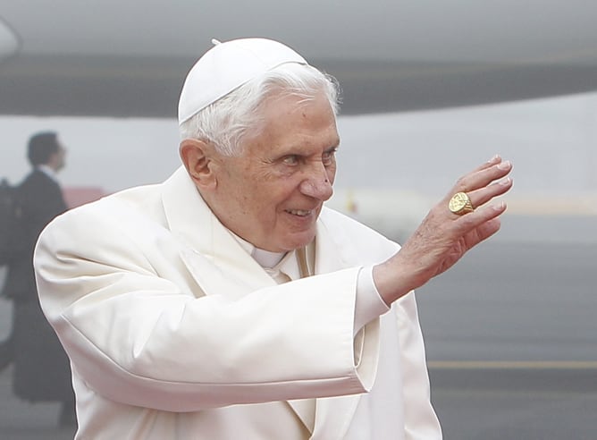 El papa Benedicto XVI