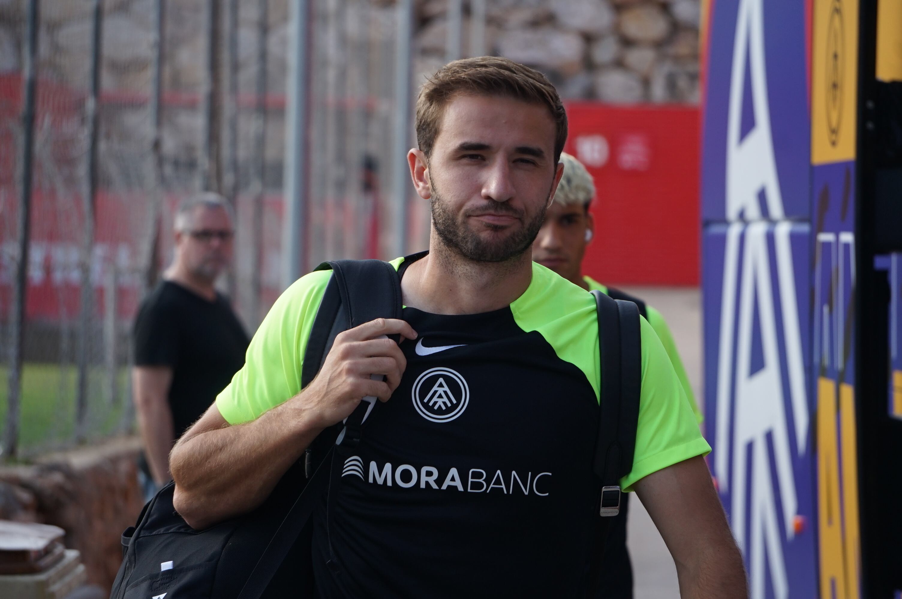 Sergi Samper va disputar el diumenge, els primers minuts com a tricolor