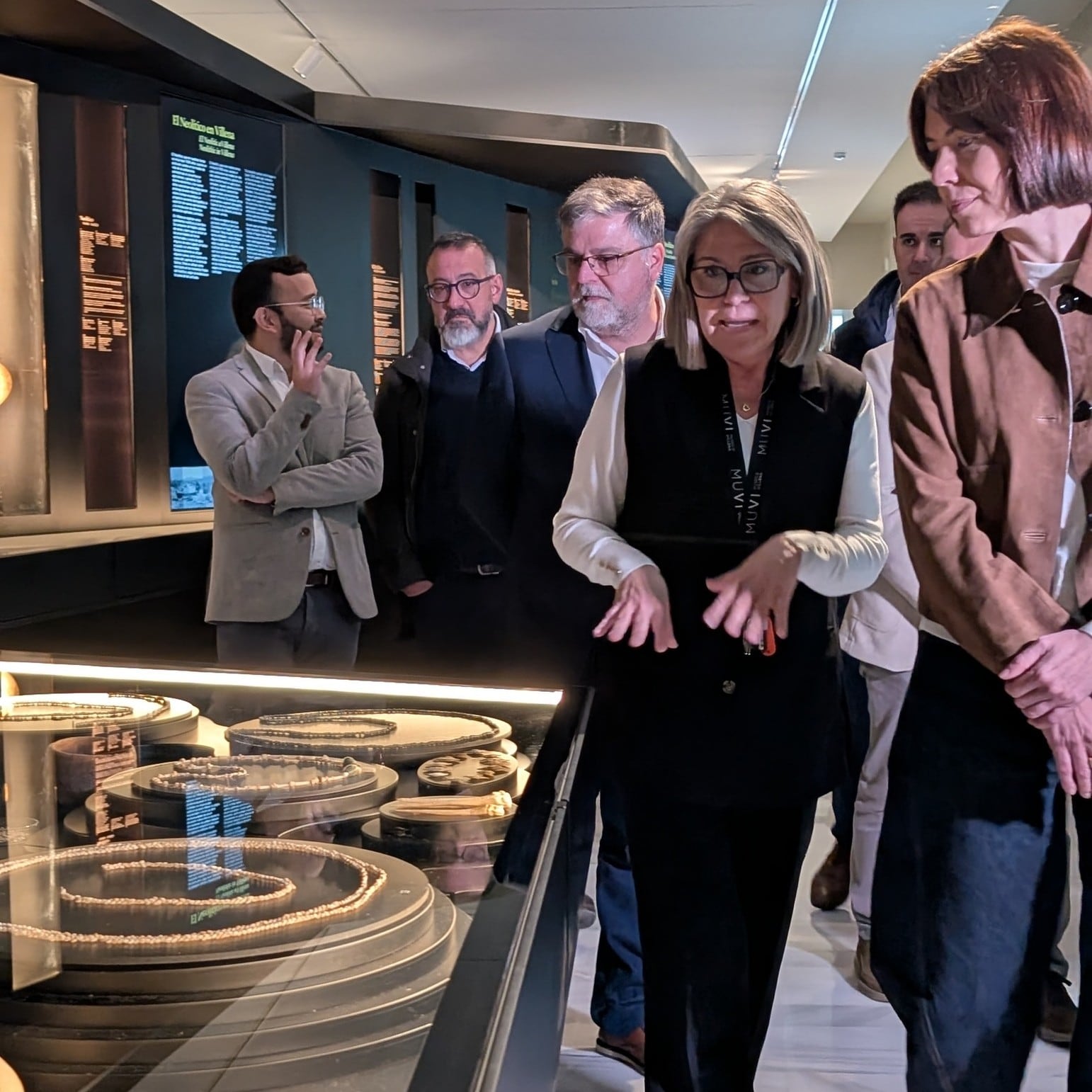 La Ministra, en el Museo de Villena