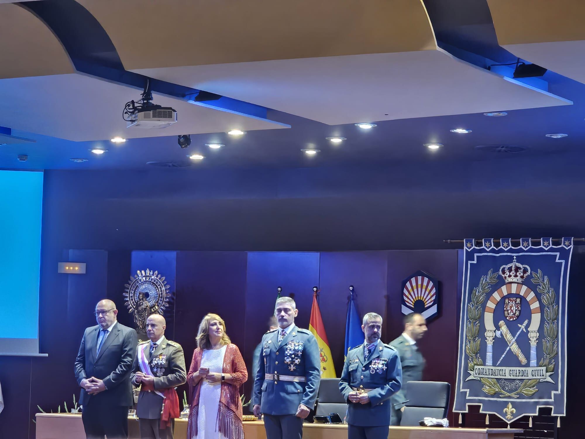 Acto de imposición de condecoraciones de la Guardia Civil de Córdoba con motivo del Día de la Patrona 2024