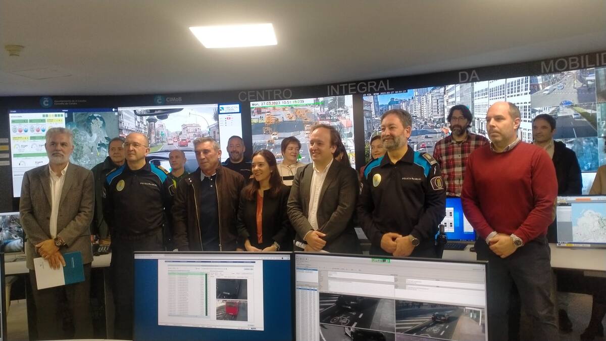 200 cámaras controlarán la movilidad en A Coruña