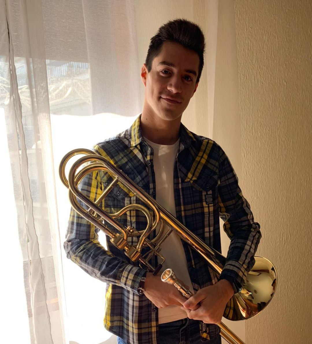 Álvaro Álvarez, trombonista protagonista de Cita con la Clasic