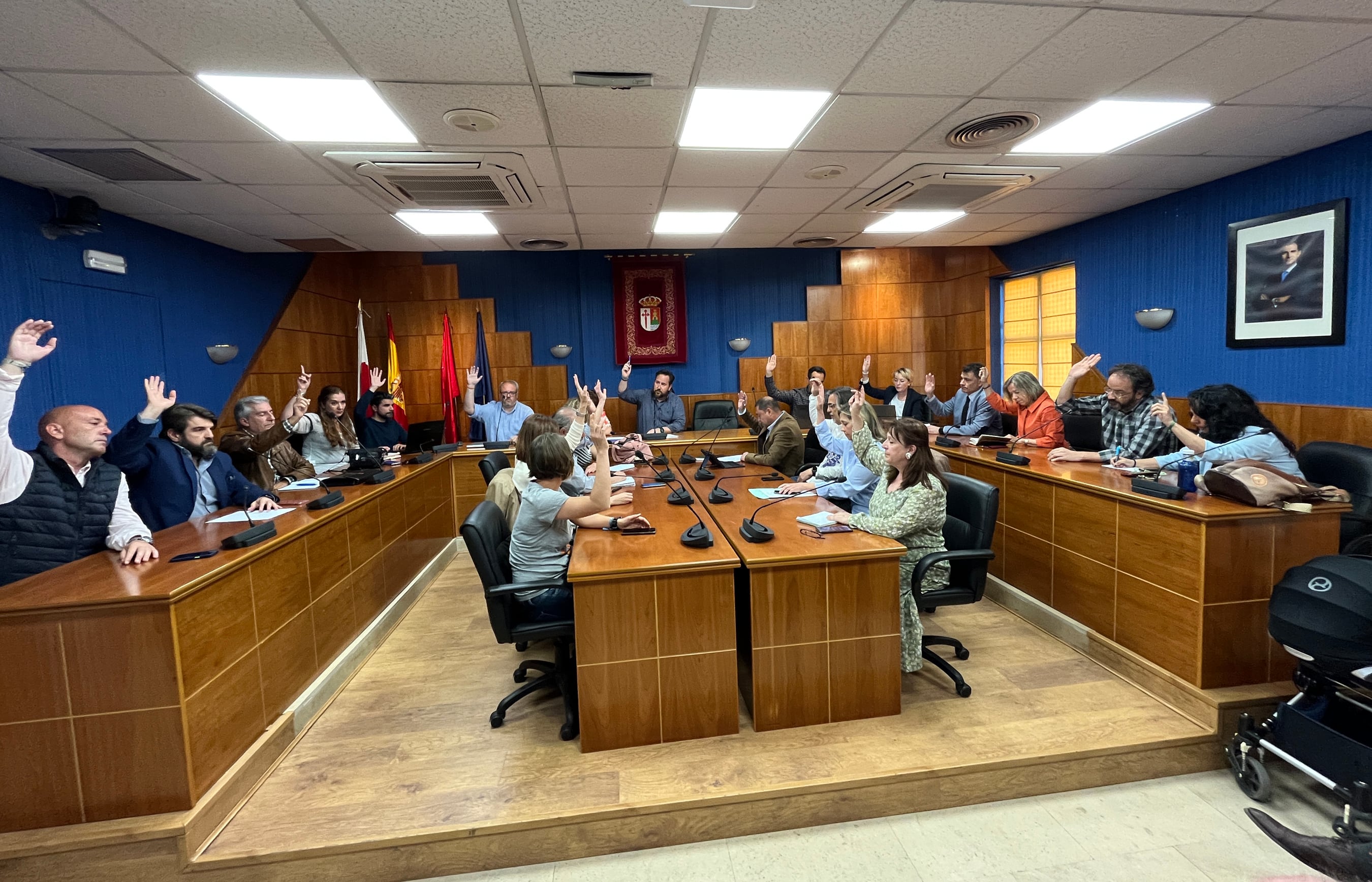 Pleno Municipal Ordinario de abril en el Ayuntamiento de Paracuellos de Jarama