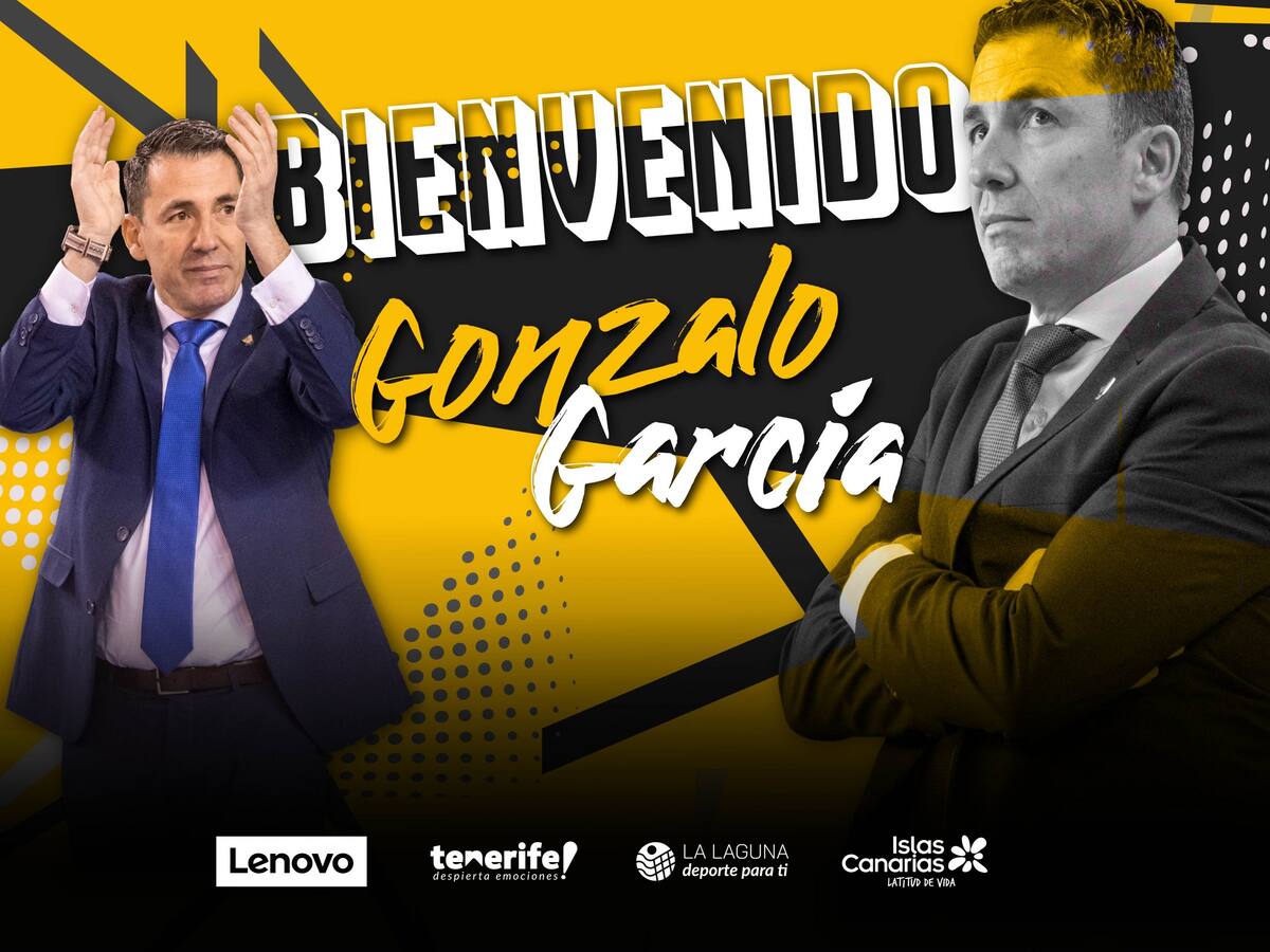 Gonzalo García de Vitoria, nuevo técnico ayudante en el Lenovo Tenerife