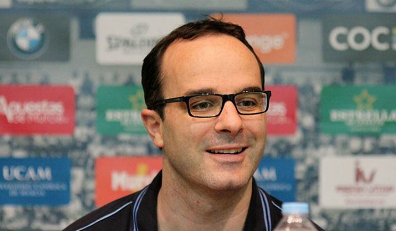 Diego Ocampo, entrenador de UCAM Murcia.