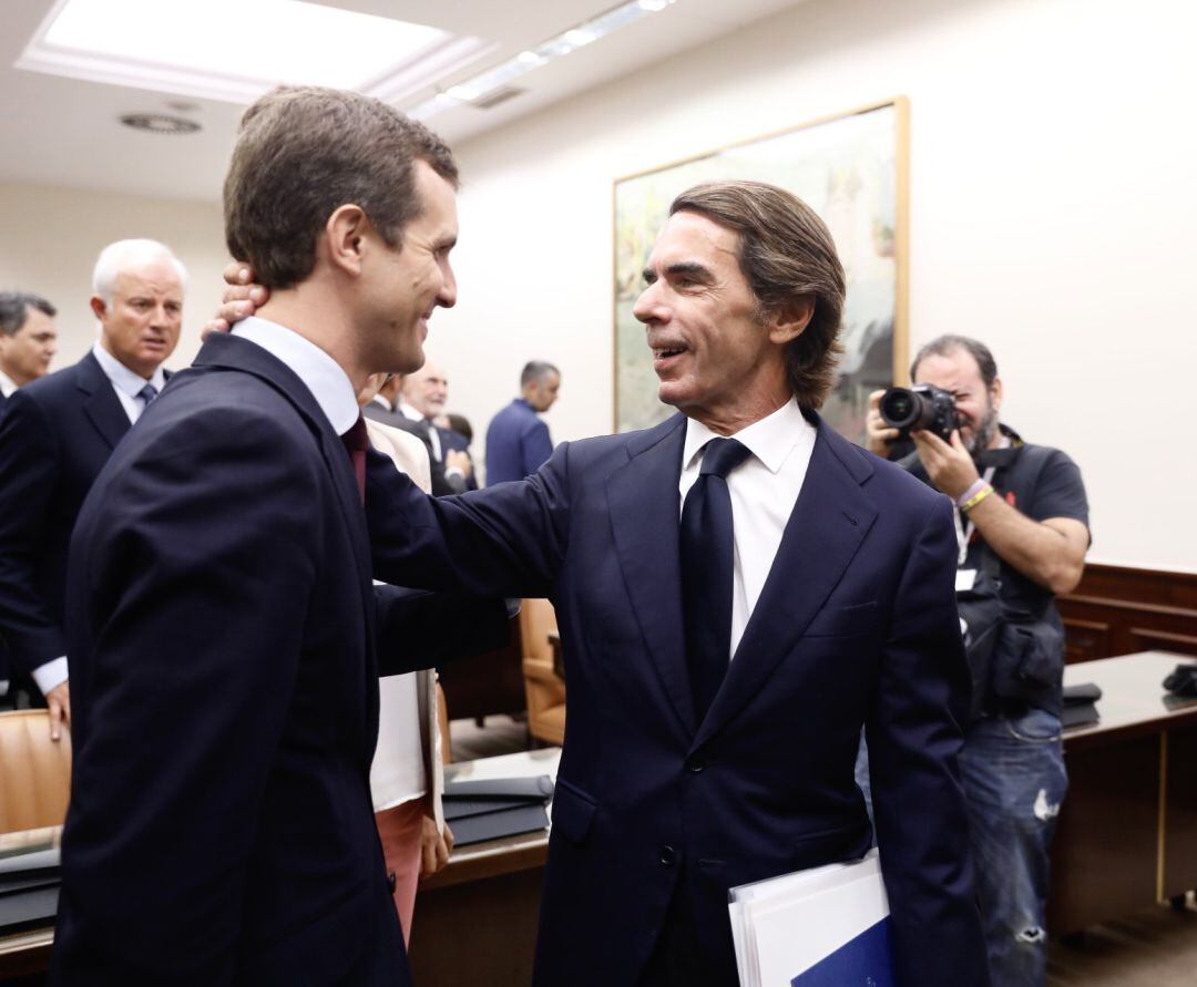 Comisión de Investigación sobre la presunta financiación ilegal del Partido Popular con la comparecencia del expresidente del PP José María Aznar.