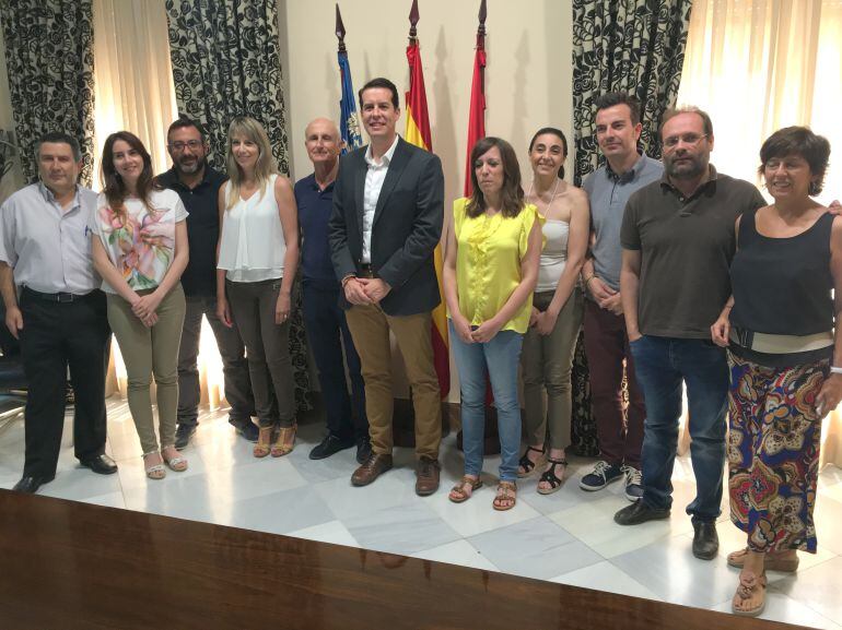 El equipo de gobierno del Ayuntamiento de Elda