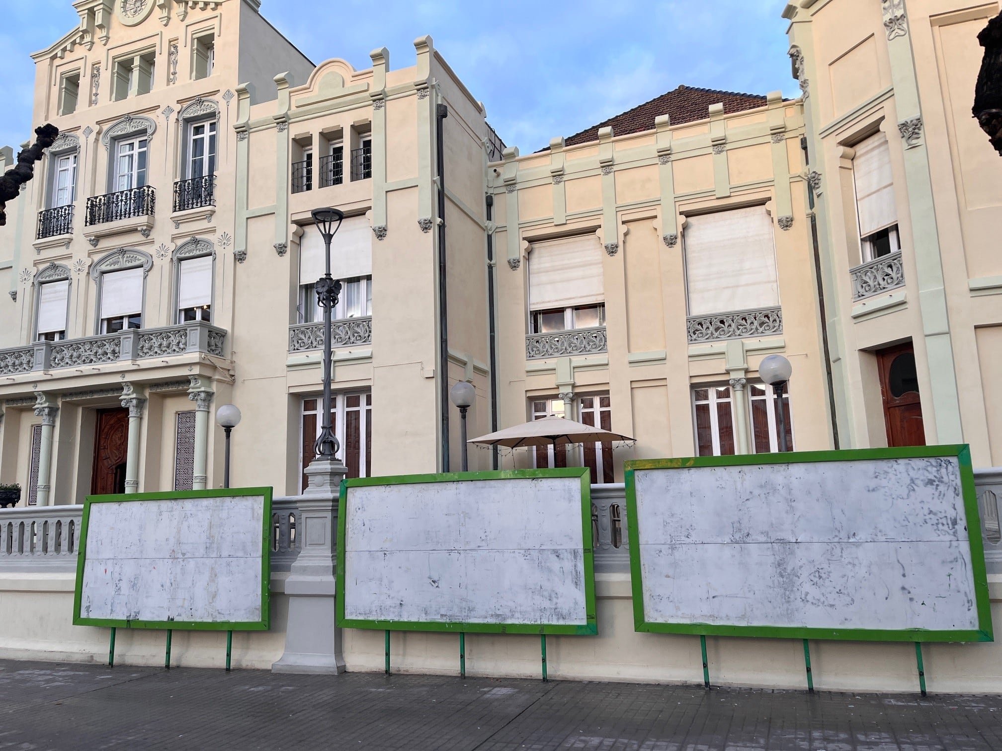 La pegada de carteles será este viernes a las 10 horas