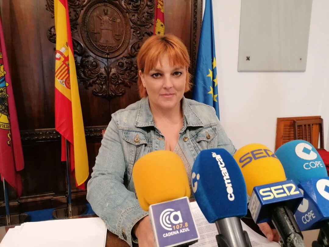 Gloria Martín, concejala de IU-V en Lorca