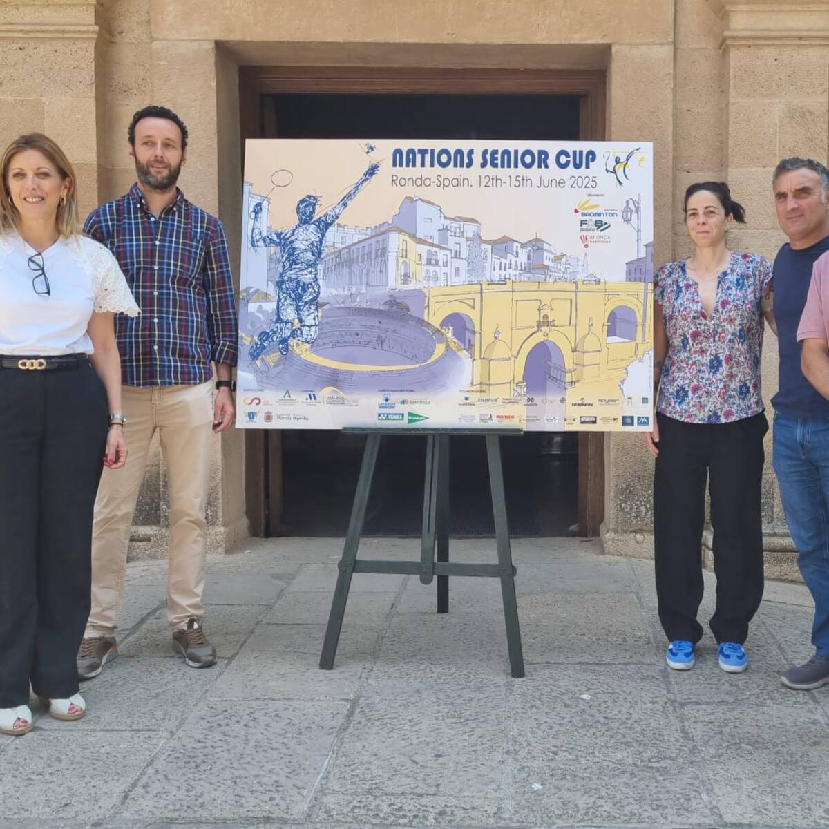 Comienza la Nations Senior Cup de Badminton que se celebra en Ronda