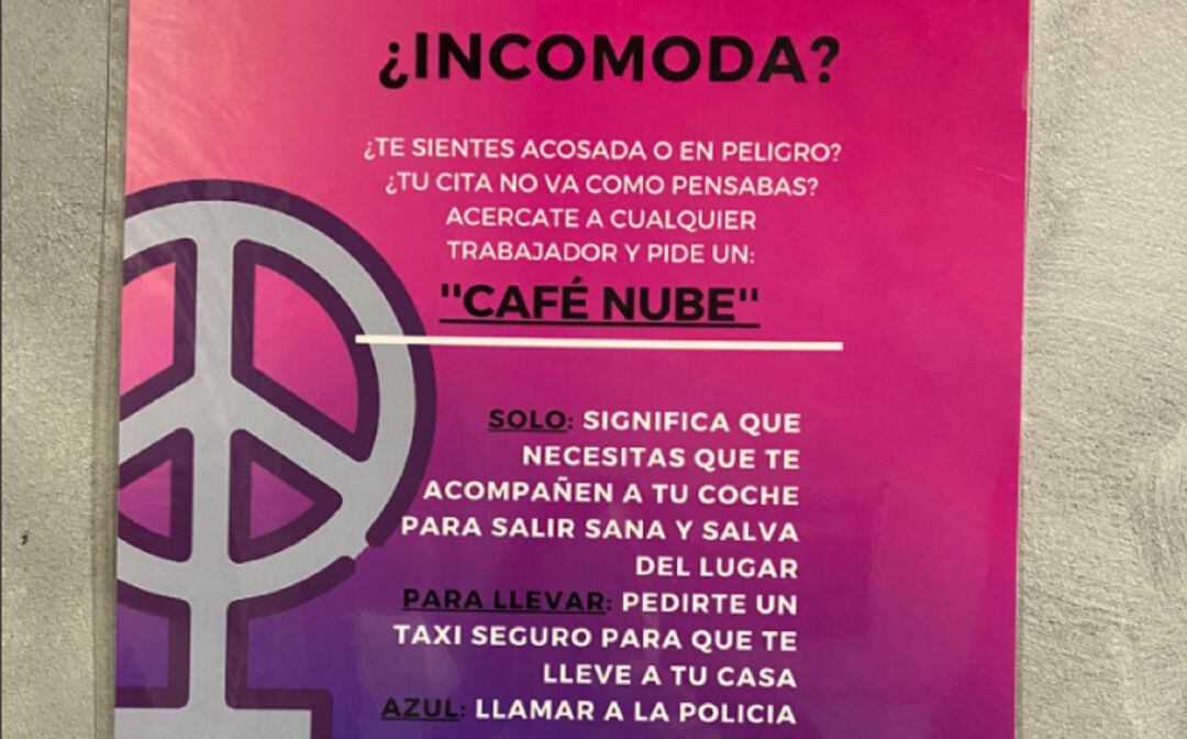 Captura de la imagen del cartel difundido en las redes sociales.