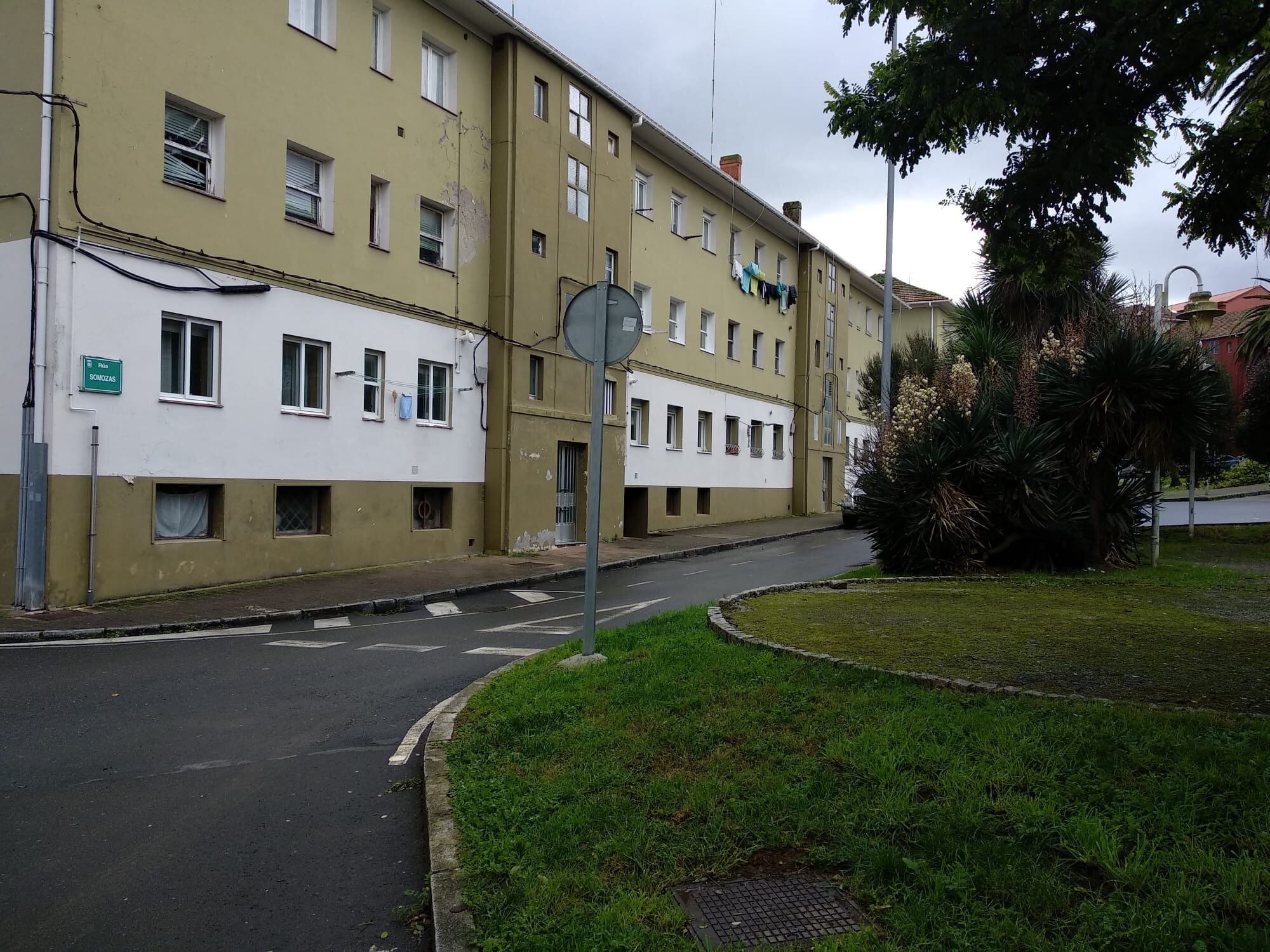 Viviendas en el barrio de Recimil