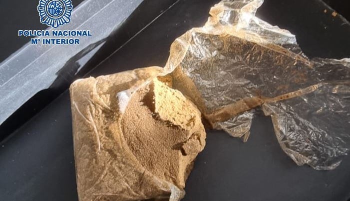 Droga incautada por la Policía