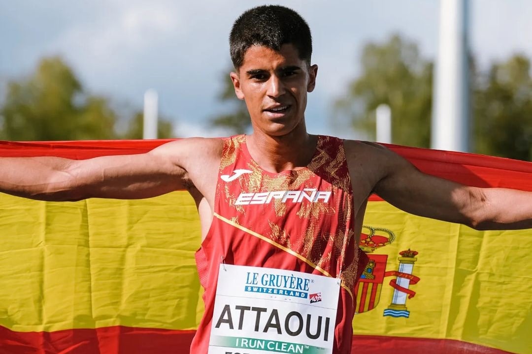 El torrelaveguense Mohamed Attaoui se ha convertido en un referente del atletismo español.