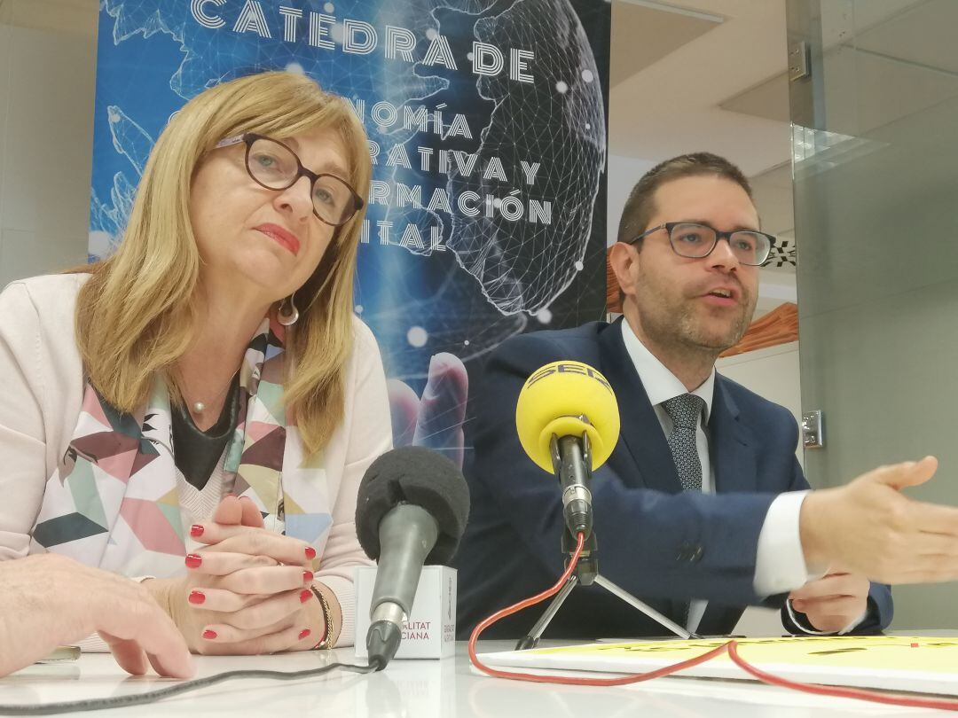 Cristina Moreno y Adrián Todolí