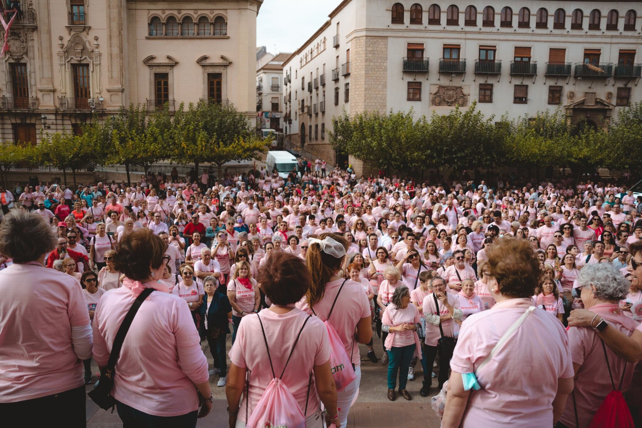 Edición anterior de una marcha rosa de Ajicam.