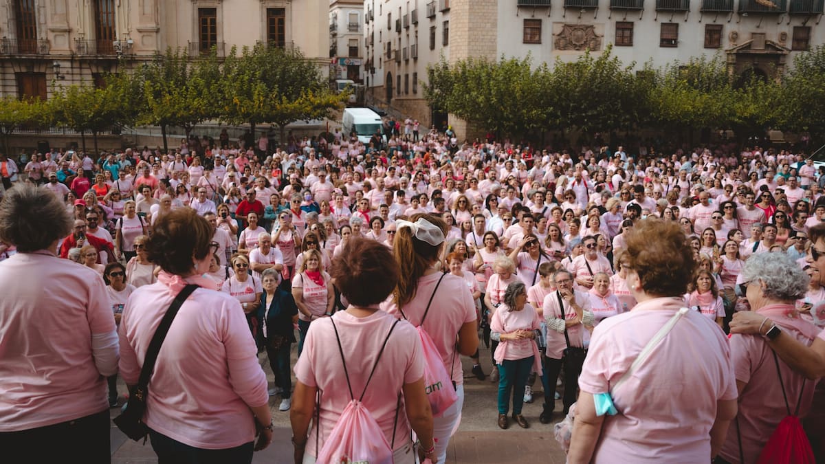 Todo listo para la XI Marcha 'Jaén se viste de rosa' que organiza Ajicam