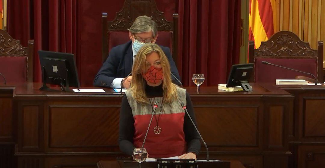 Comparecencia en el Parlament de la consellera de Salud, Patricia Gómez.