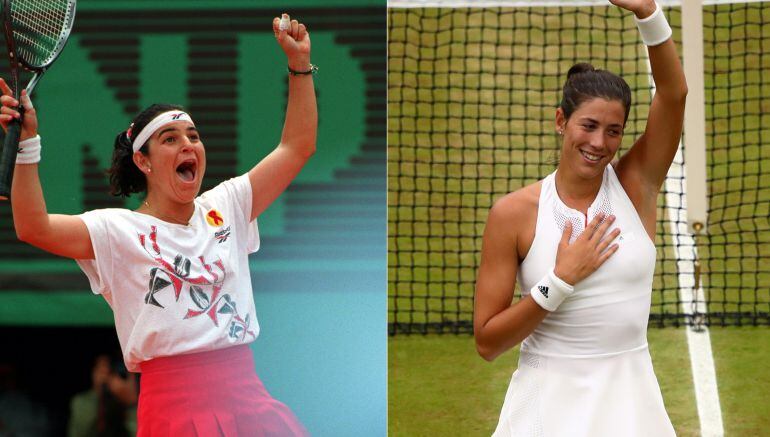 Garbiñe Muguruza y Arantxa Sánchez Vicario, dos números uno, en El Larguero