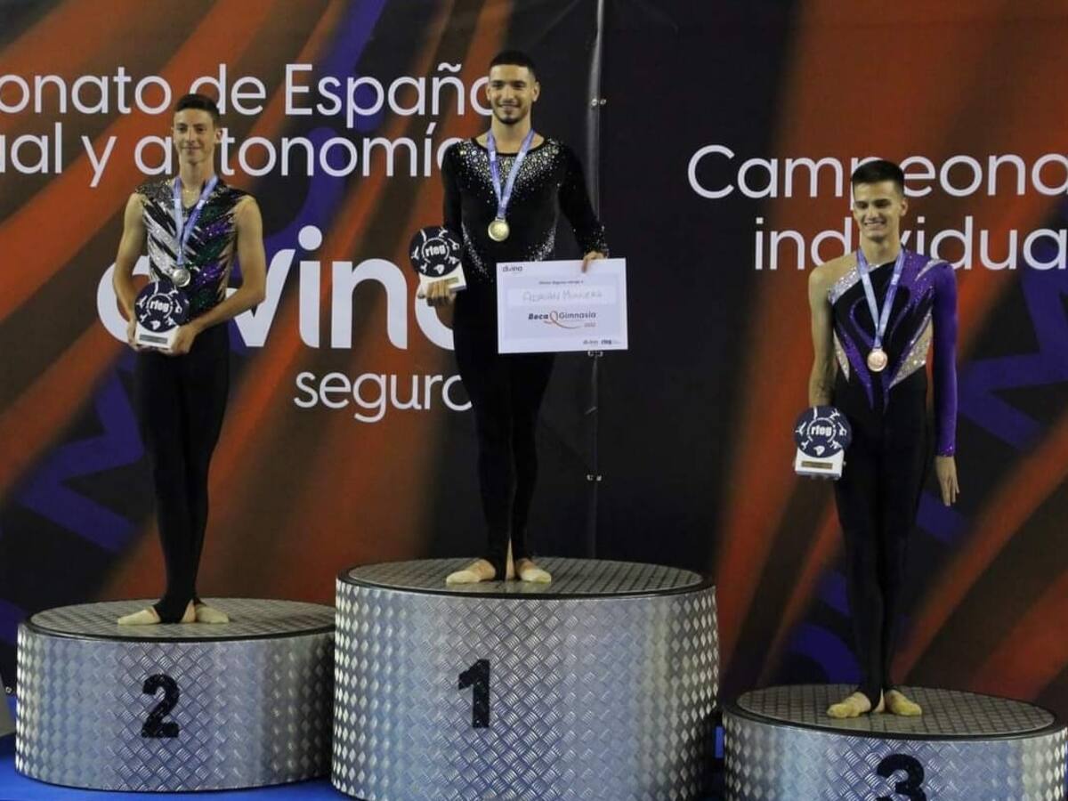 Adrián Munuera, medalla de oro en el Campeonato de España