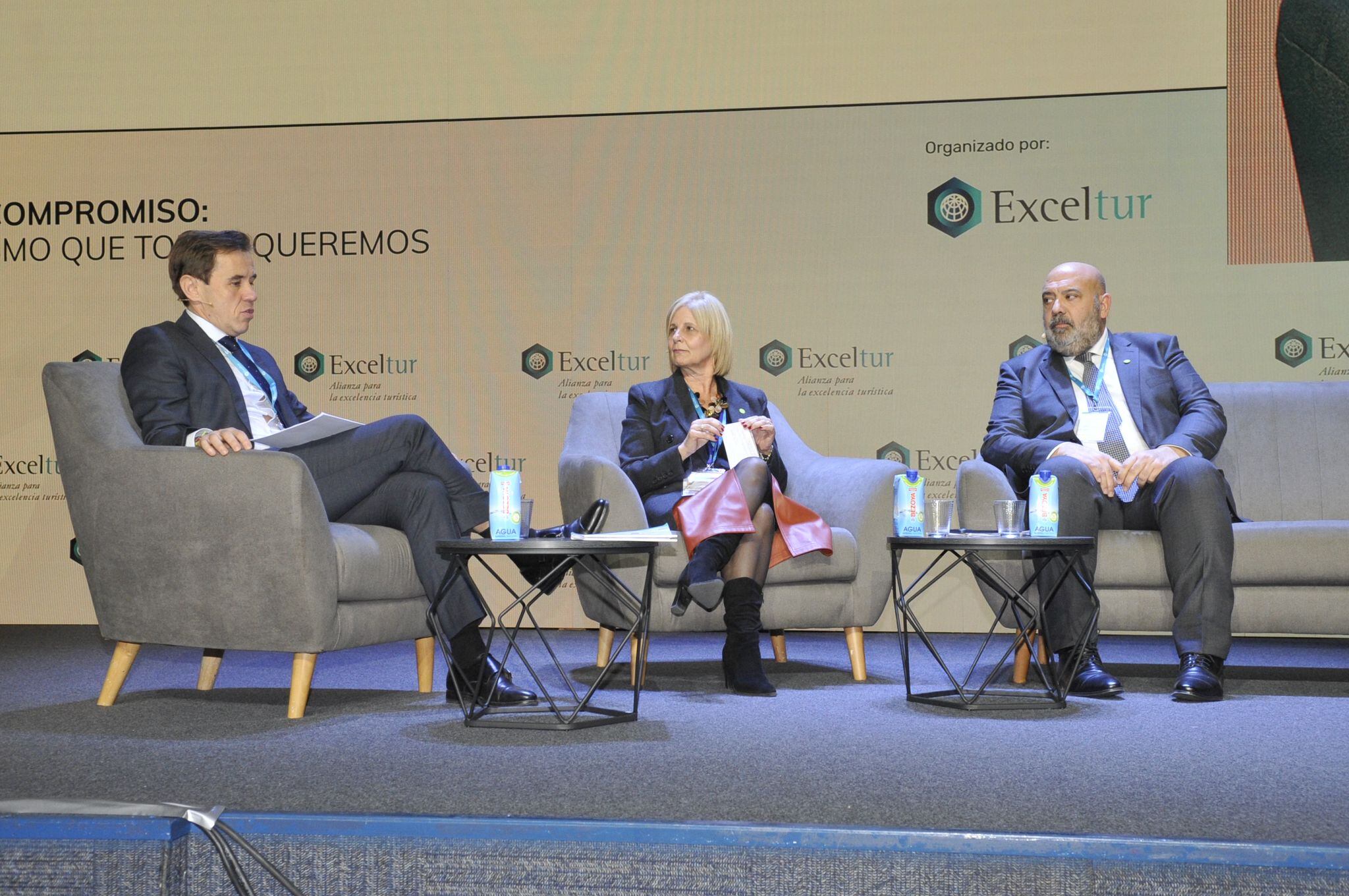 Pelayo durante el foro organizado por Exceltur