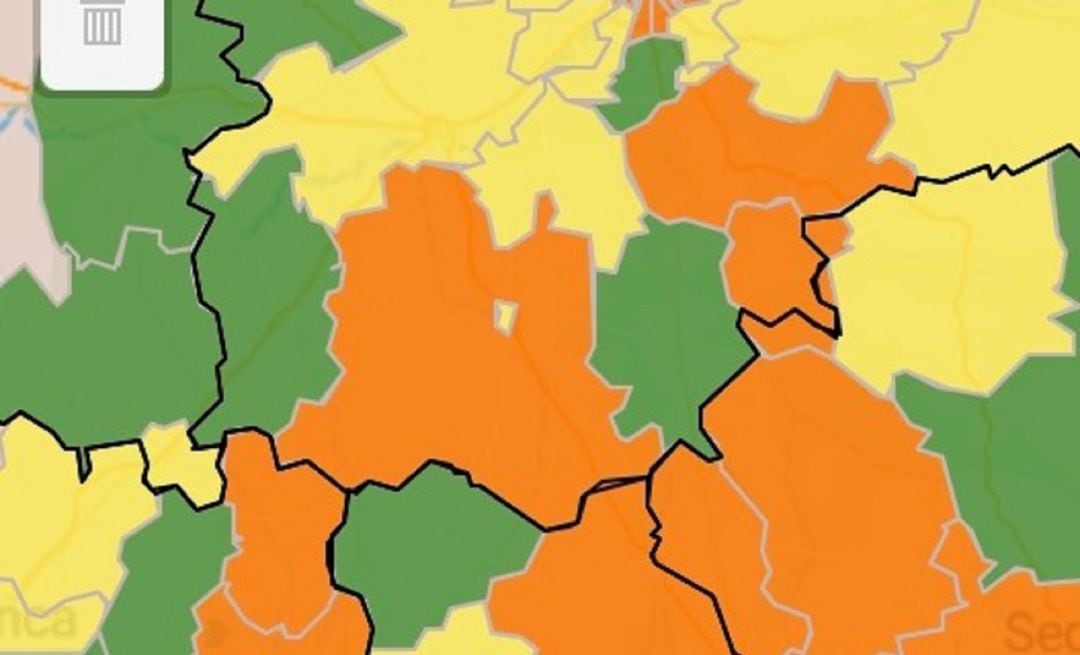 Aumentan los positivos por covid en algunas zonas de la comarca medinense