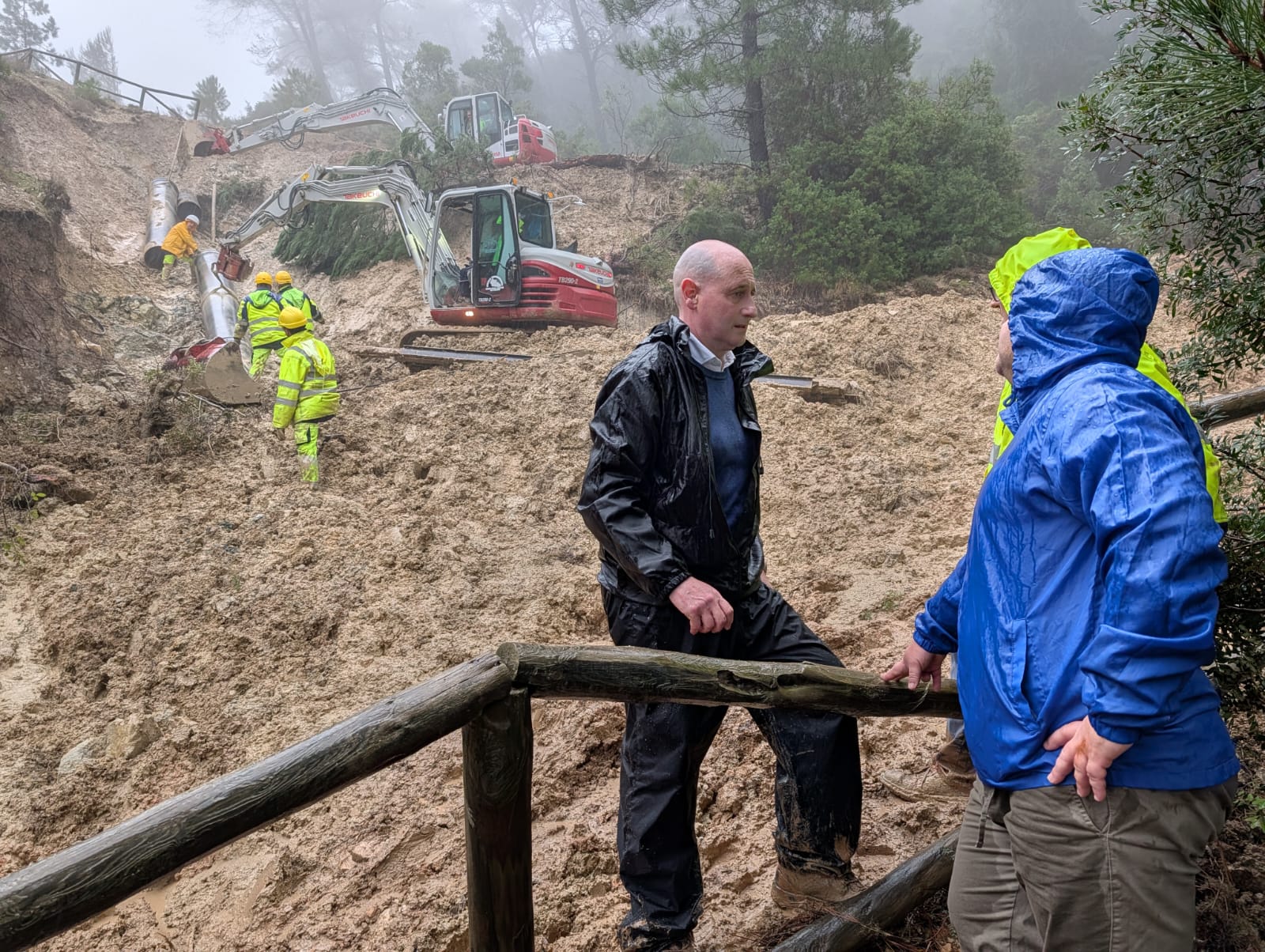 Diputación informa a los ayuntamientos afectados sobre las obras de reparación de la tubería del sistema de La Loma