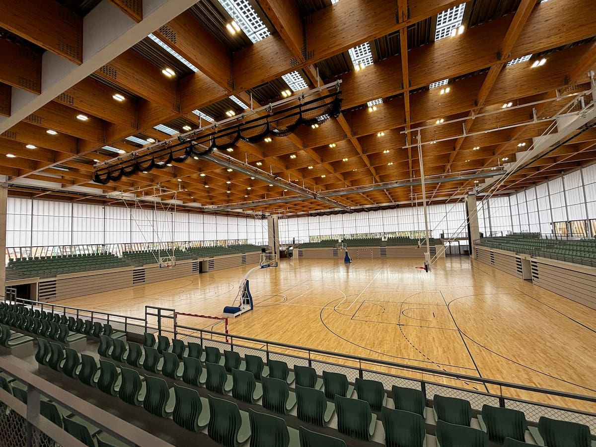 Terminan las obras del pabellón adaptado de Elche