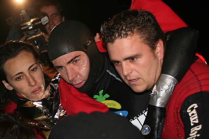 David Meca, tras logar su reto