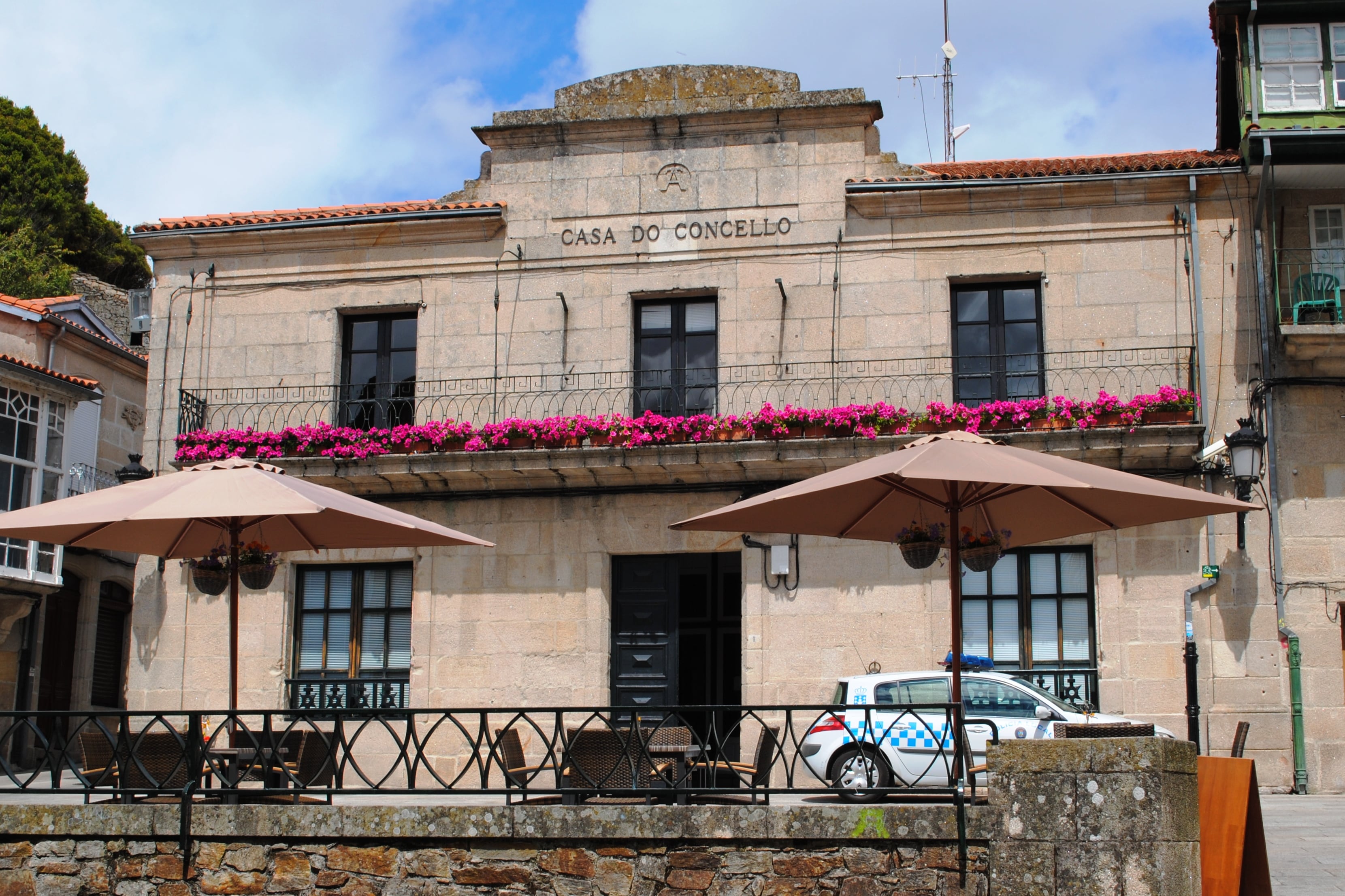 Foto de archivo de la casa do Concello de Allariz