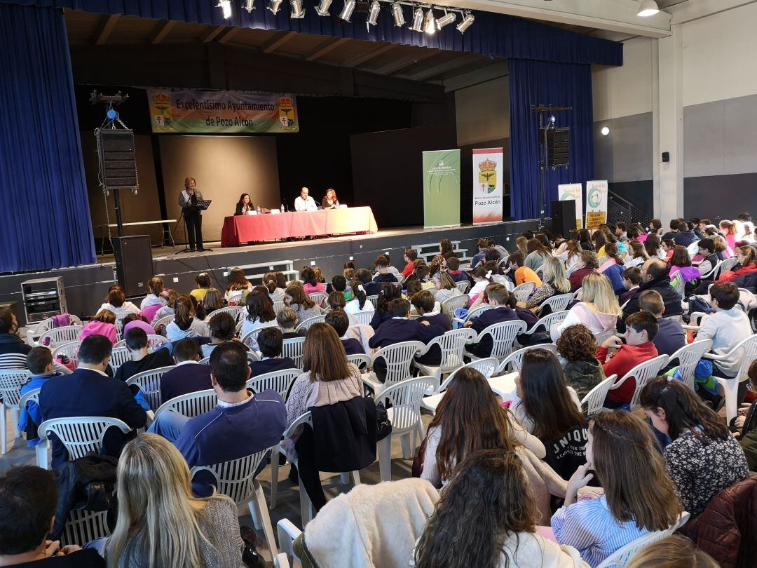 Participantes en la gala de premios de &#039;Solidaridad en letras&#039;.