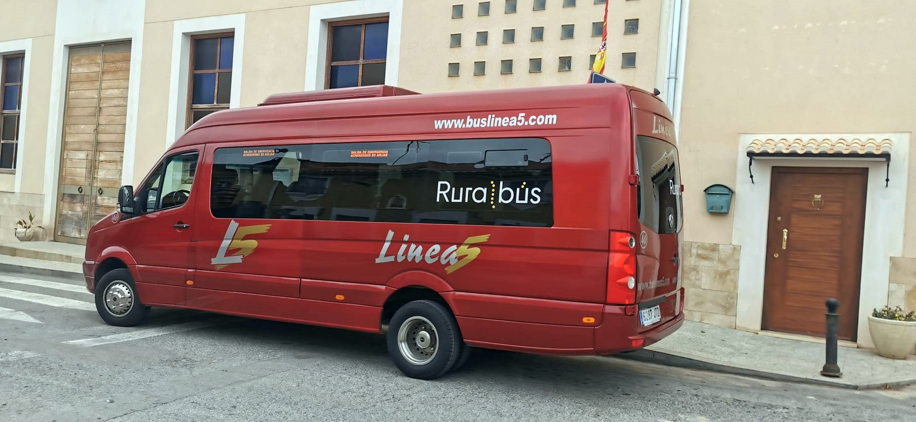 Servicio de transporte a demanda ‘RuralBús’